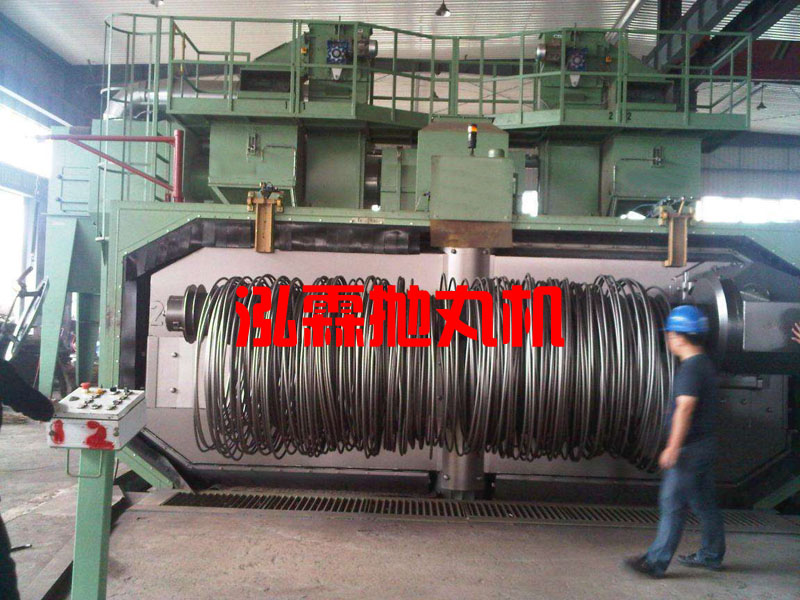 批量線材拋丸除銹機